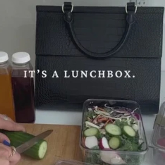 Modern Picnic Large Luncher Tote NWT 5⭐️ - Picture 5 of 9